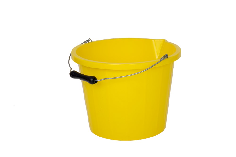 Red Gorilla 3 Gallon Bucket - Yellow