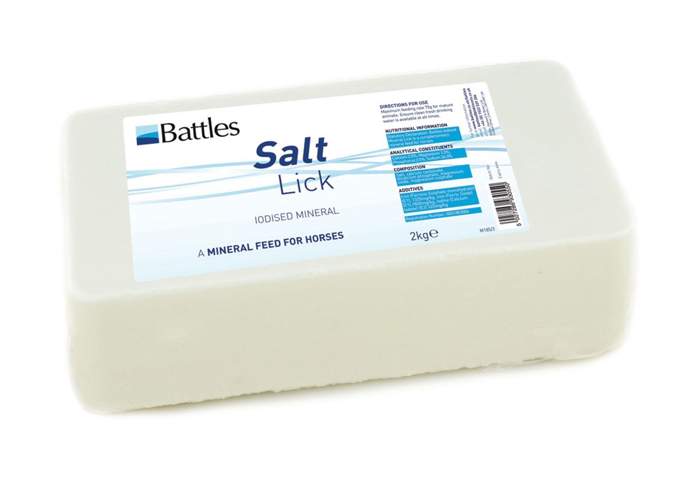 Battles Salt Lick 2kg Iodised