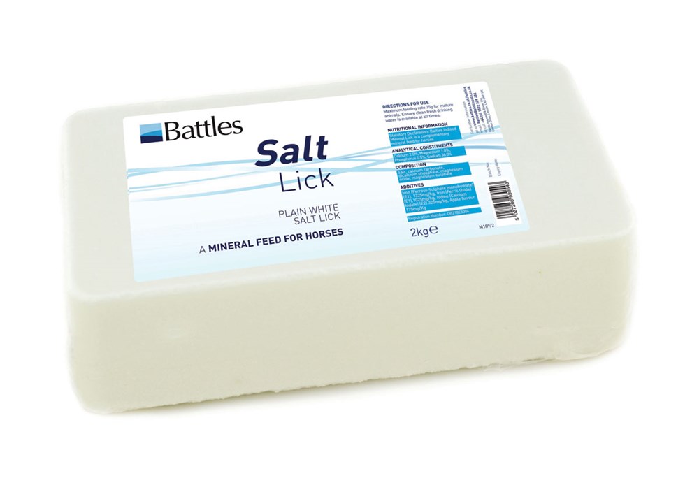Battles Salt Lick 2kg Plain