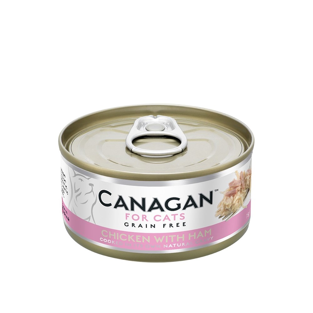 Canagan Cat Chicken & Ham Can 75g