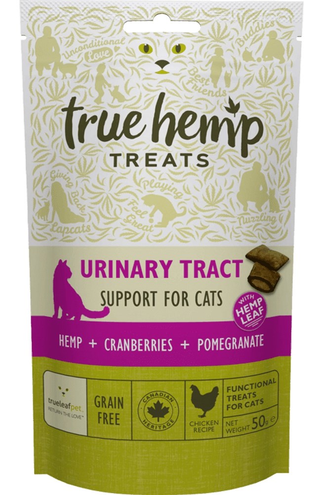 True Hemp Urinary Tract Cat Treats - 50g
