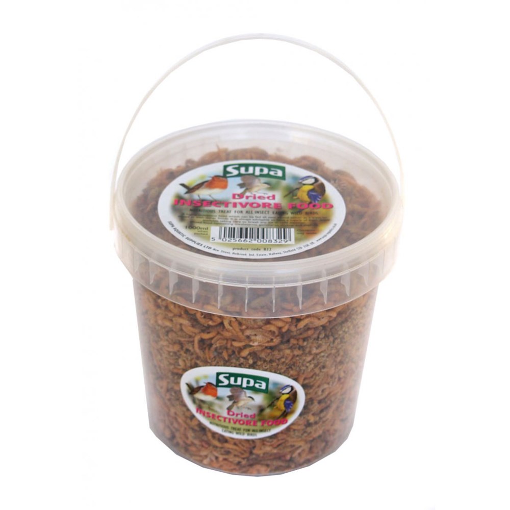 Supa Insectivore Dried Food 1L