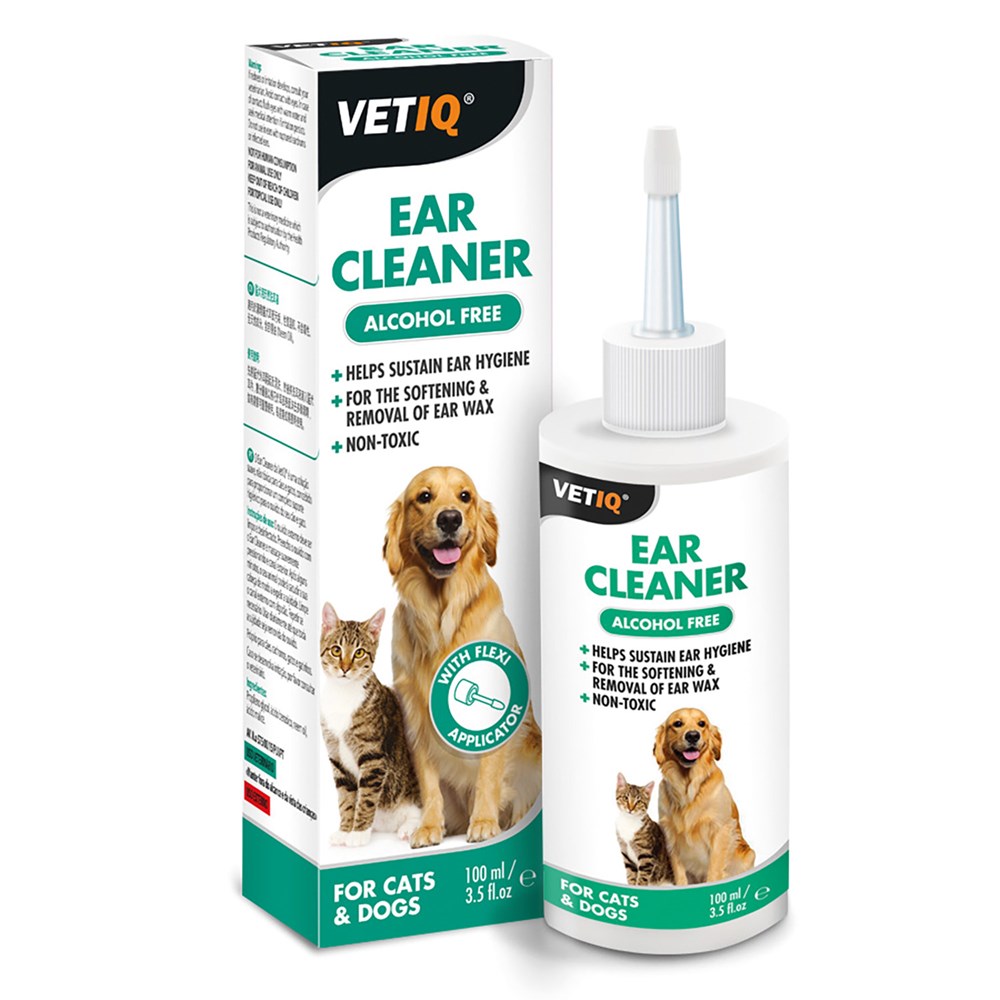 Vetiq Ear Cleaner Dog & Cat 100ml