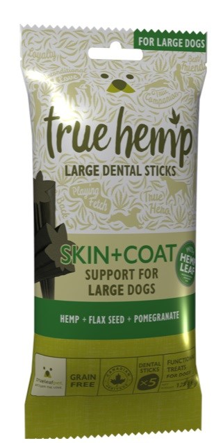 True Hemp Skin & Coat Dental Sticks - 125g