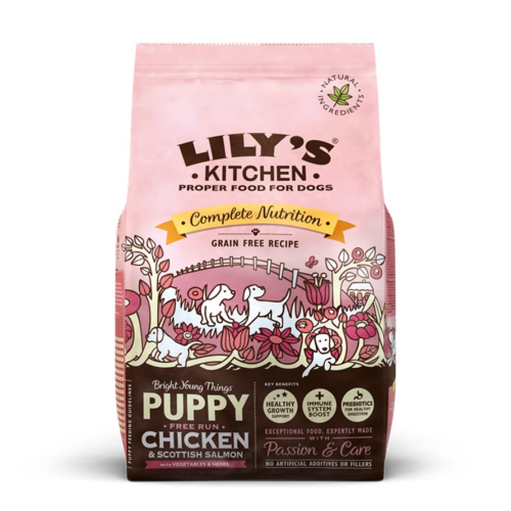 Lilys Kitchen Dog Complete Dry Puppy Recipe Chicken & Salmon 2.5kg