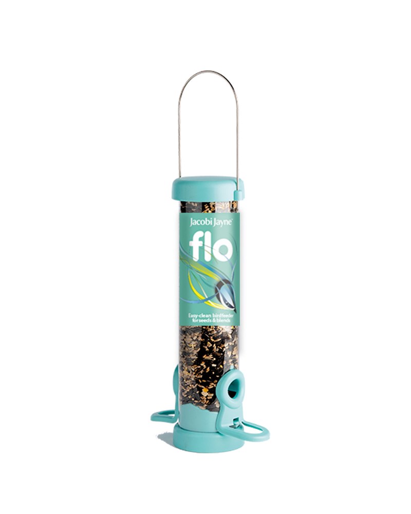 Flo Seed Feeder Small 2 Port 255mm Aqua