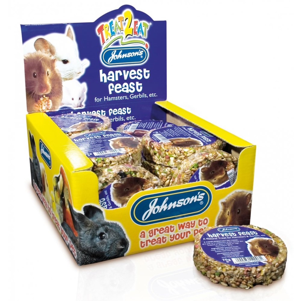 Johnsons Hamster / Gerbil Harvest Feast 70g