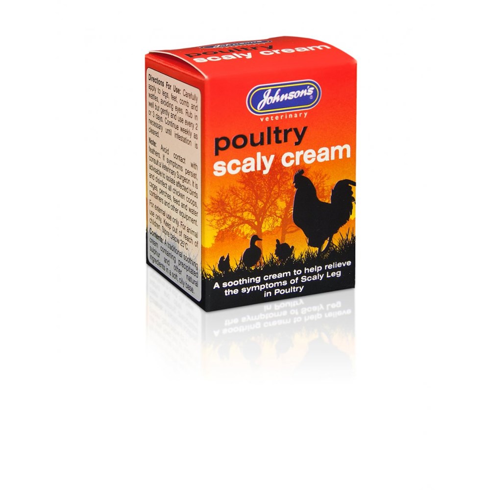 Johnsons Poultry Scaly Cream 50g