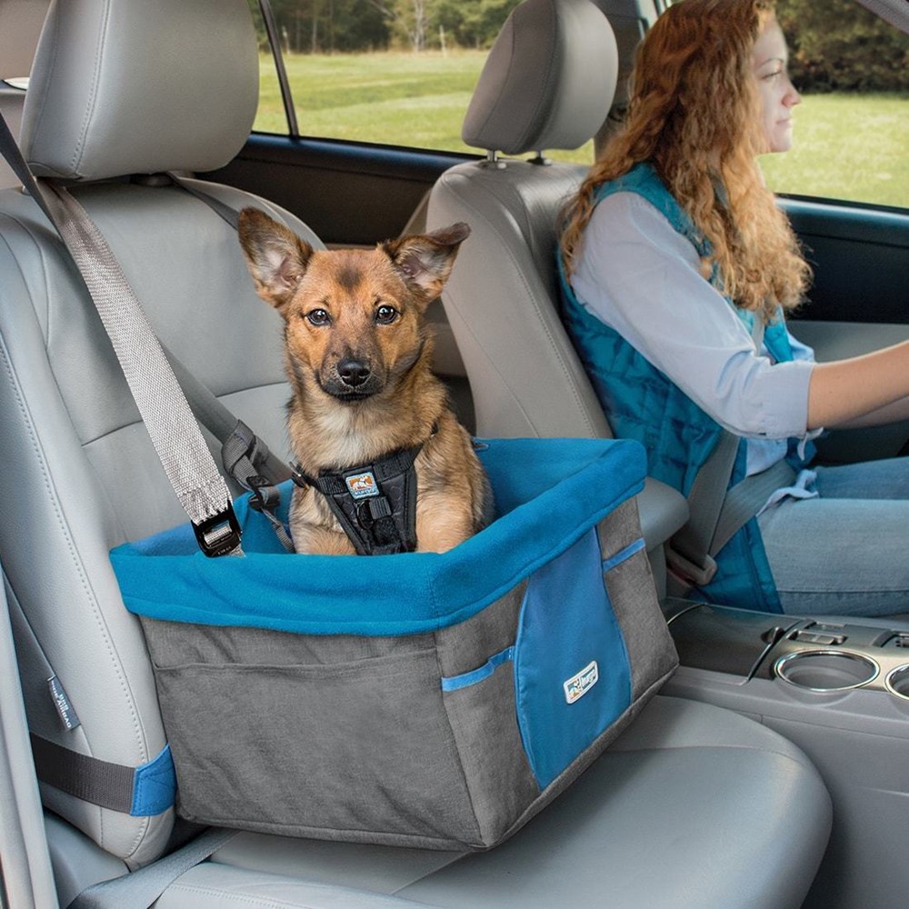 pieghevole e impermeabile Dog Car Seat Carrier con cintura & Storage Bag per cani e gatti Minve Pet Car Seat 