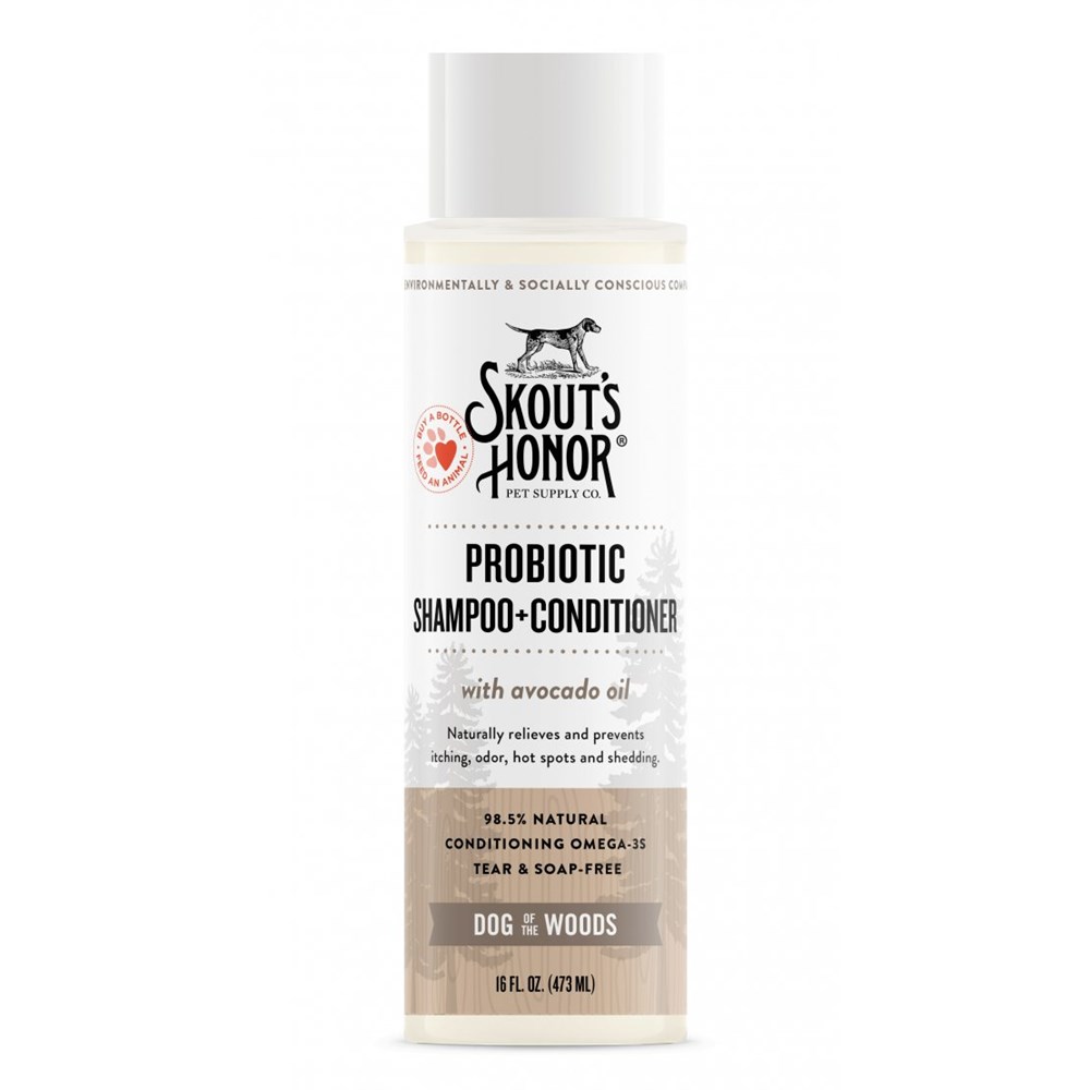 Skouts Honor Probiotic Shampoo plus Conditioner - Dog of the Woods - 437ml