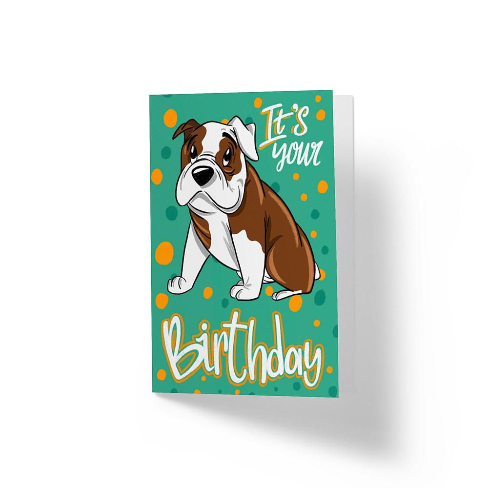 Its Your Birthday English Bulldog