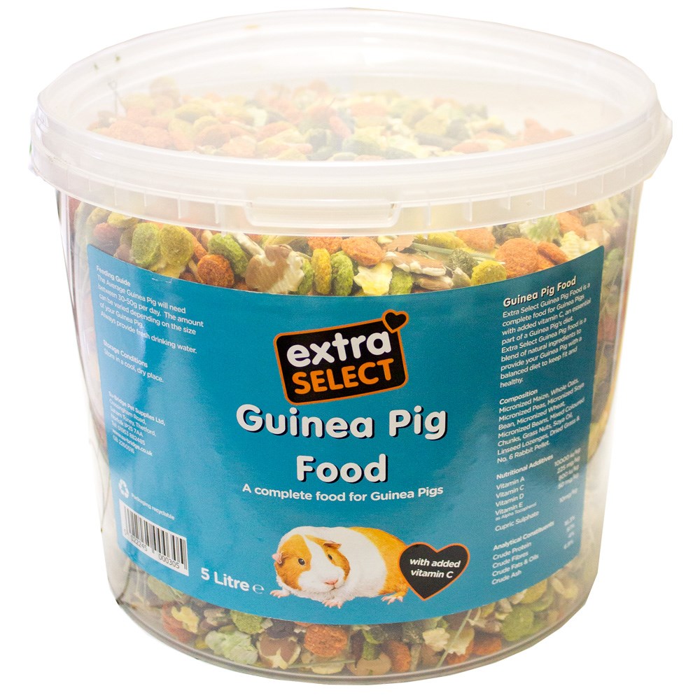 Extra Select Dry Guinea Pig Mix Bucket 5L