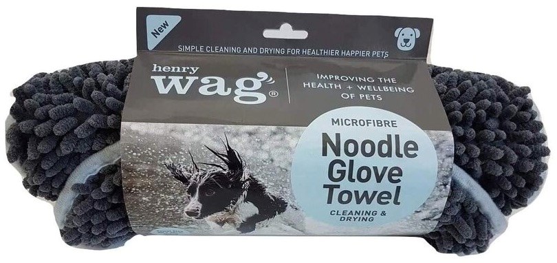 HW Microfibre Noodle Glove Towel 80x35cm