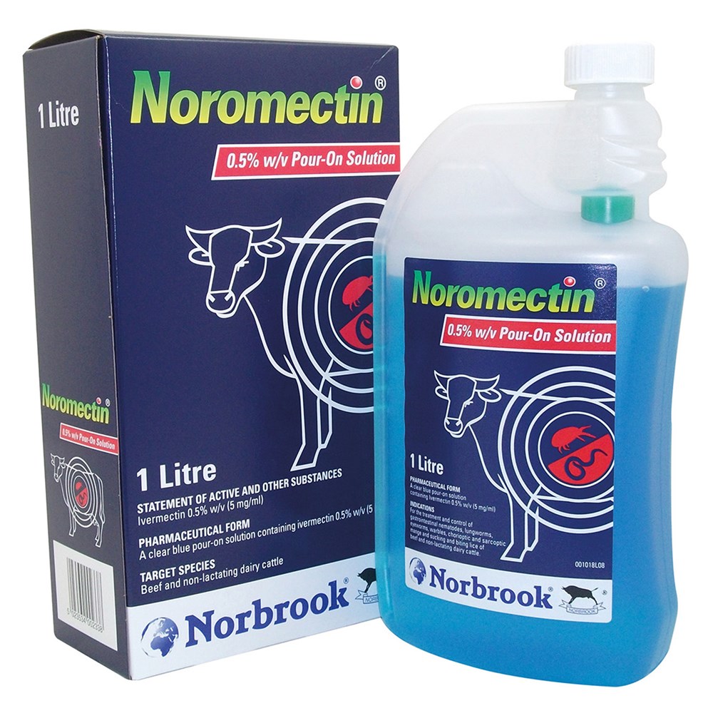 Noromectin Cattle Pour On 1Lt