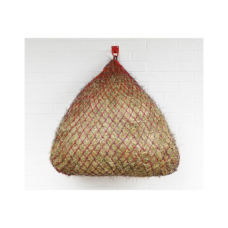 Square Haylage Net 50" Small Hole - Red/Navy