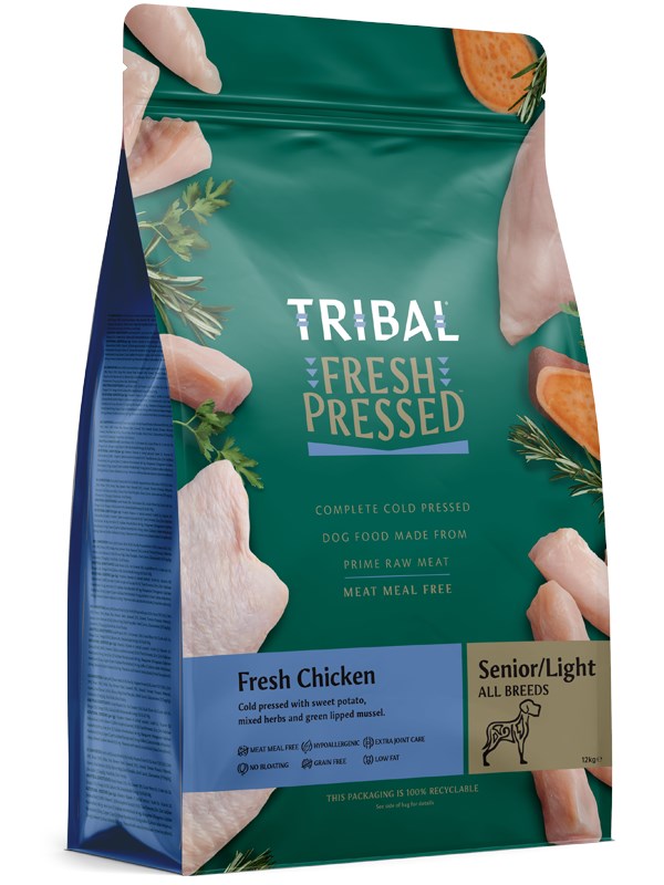 Tribal Cold Pressed Food Senior/Light Chicken 2.5kg