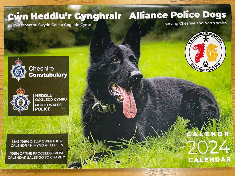Alliance Police Dog Calendar