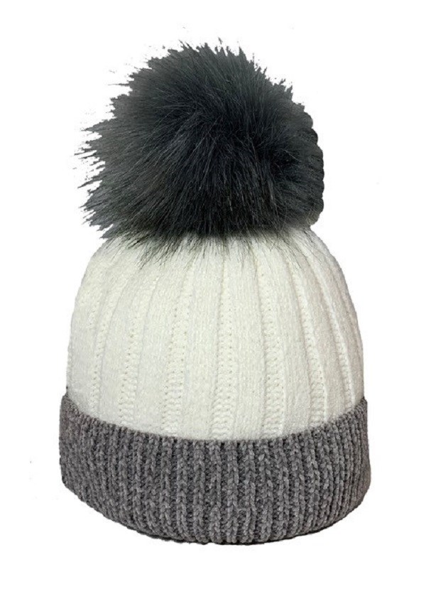 Lakeside Chenille Hat with Pom