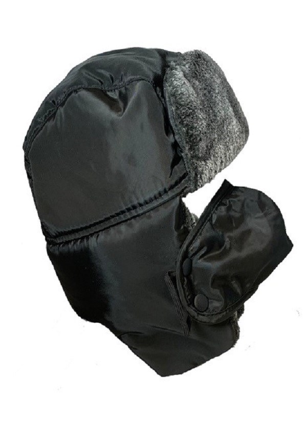 Malham Waterproof Trapper Hat Black