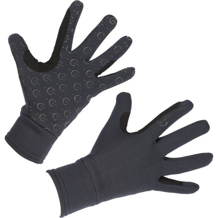 Covalliero Rding Gloves Navy Large