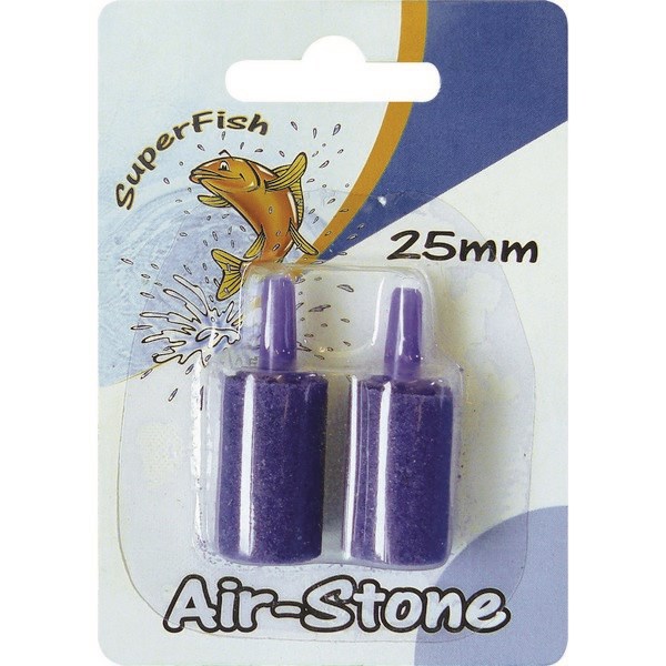 Superfish Airstone Cylindrical Blister 2pc