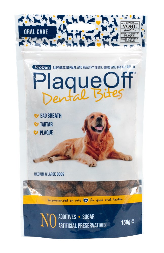 ProDen PlaqueOff Dental Bites - Veggie Flavour 150g