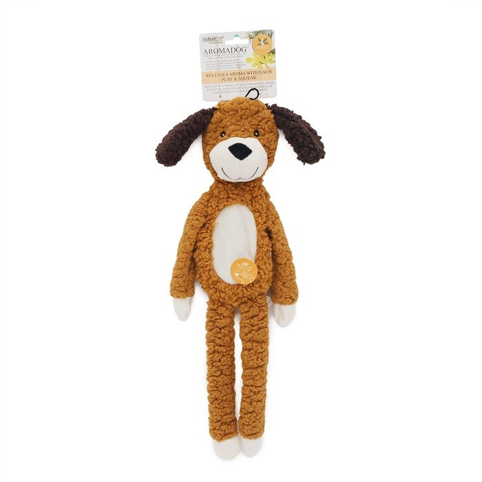 Aromadog Rescue Flattie Dog Toy with Lavendar  Essential Oils
